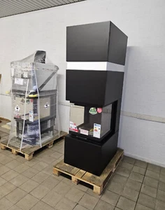 Raumteiler Kaminbausatz TRI BOX Hitze dreiseitig Blackedition BimSchV2 - Bild 1 von 12