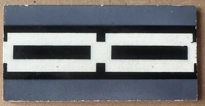 GERMANY - ANTIQUE ART NOUVEAU MAJOLICA BORDER TILE C1900 - Image 1 of 3