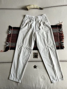 Levi’s LVC Chinos 28 30 Army Vintage 1988 Military Demob Fit Pleated Tag 30 31 - Imagen 1 de 15