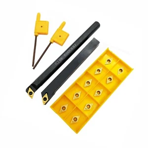 3/8 S10K-SDUCR07+SDJCR1010H07 10mm Lather turning tool holder+DCMT070204 insert - Picture 1 of 9