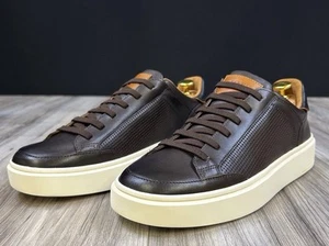 Allen Edmonds Oliver Slip On Stretch Lace Espresso Leather Dark Brown Size 10 D - Picture 1 of 8