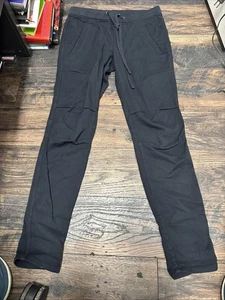 James Perse Soft Drape Pants Womens 0 Black  On Soft Cotton - Picture 1 of 4