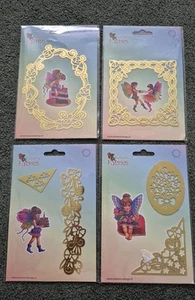 Marianne Design Franciens Faeries Embroidery Templates For Fairy Like Cards - Picture 1 of 1