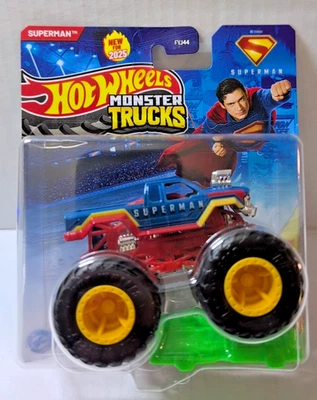 Hot Wheels Monster грузовики Супермен 2025 синий красный желтый новый! Смотрите фотографии! - Изображение 1 из 4