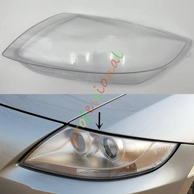 For BMW Z4 E85 2004-2008 Left Side Headlight Clear Lens Replace Cover + Sealant Foto 1 de 4