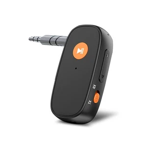 2 w 1 Bluetooth 5.3 Nadajnik Odbiornik Bezprzewodowy adapter audio 3,5 mm AUX - Zdjęcie 1 z 17