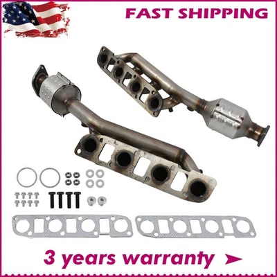 Catalytic Converters For 2017-2021 Nissan Titan & Armada 5.6L V8 Left Right EPA - Image 1 of 4