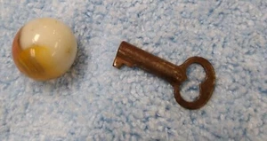 vintage Cracker Jack charm Metal Key - Picture 1 of 1