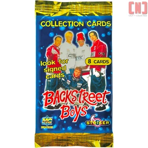Vintage Backstreet Boys Official Trading Cards Sealed Pack Look For Autograph's! - Picture 1 of 2