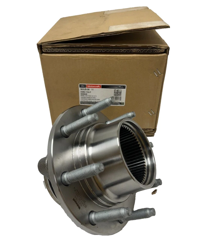 Motorcraft Front Wheel Hub & Bearing For 1999 Ford F-250 F-350 Super Duty 4WD - Image 1 of 4