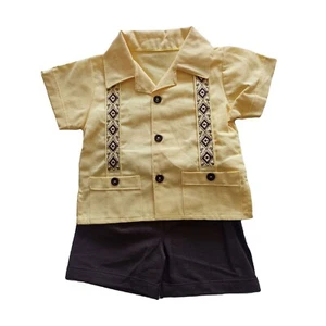 Guayabera Kids Toddler Made in Mexico - Picture 1 of 104