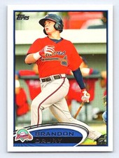 2012 Topps Pro Debut Brandon Drury #171   Danville Braves