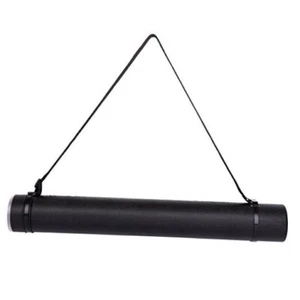 Poster Documents Storage Tube 24"-40" Extendable for Artworks, 1 Pack-Black - Picture 1 of 7