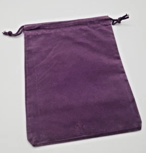 Chessex Velour Dice Bag - Large 5x7 - Purple