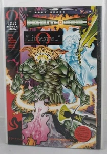 BRUTE & BABE MONUMENT SET 1994 Ominous Press CARD STOCK PAGES Story & Bio SEARS - Picture 1 of 1