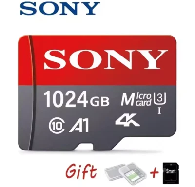 Sony-Mini Carte Mémoire Micro SD, Carte TF 1024GB 4K Foto 1 de 4