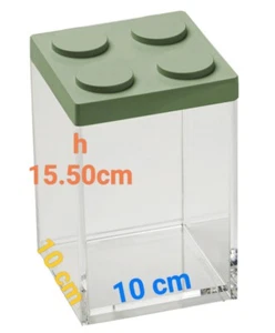 Brikstore Contenitore Da 1.1L Dispensa,Frigo,Per Dischetti Struccanti,Mollette - Foto 1 di 1