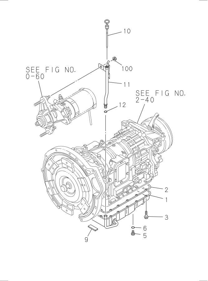 NOS Tube,Trans Fluid Filler Lower Isuzu Part Number 8-98031810-0   2008-2023 - Image 1 of 1