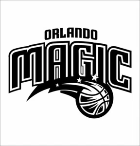 NBA Orlando Magic Baloncesto Vinilo Calcomanía Ventana Coche Parachoques Celda - Imagen 1 de 1