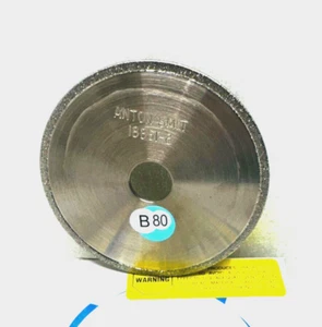 Borazon Grinding Wheel. (ANTON SMIT) DIAM.USA.  1A1 - 4 x 1/8 x 7/8 x =1/8 CBN60 - Picture 1 of 4