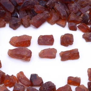 10 piezas de granate de hessonita crudo natural áspero 12 - 20 mm PIEDRAS PRECIOSAS SUELTAS ÁSPERAS - Imagen 1 de 6