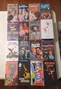Classic Movie Musicals VHS Lot of 16 ALL NEW SEALED Barbra Streisand Alice Faye - Picture 1 of 13