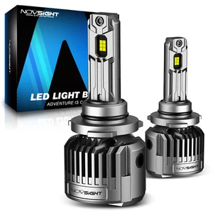2Pcs 9005 HB3 LED Headlight Super Bright Bulbs White 6500K 36000LM Double Beam - Picture 1 of 13