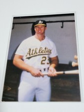 MARK McGWIRE 1987 Barry Colla Ad Odd #9 of 10.  A's - Glossy