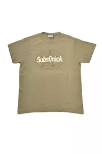 Camiseta de rock vintage Jerzees Subsonica L'Eclissi Tour 2007/08 talla L - Imagen 1 de 6