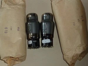 2 x Valvo EL8 NOS / gut geprüft auf Funke W19S - Bild 1 von 5