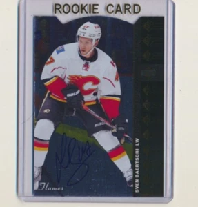 2012-13 SP Authentic Die Cut AUTO SP6 Sven Baertschi Calgary Flames - Picture 1 of 1
