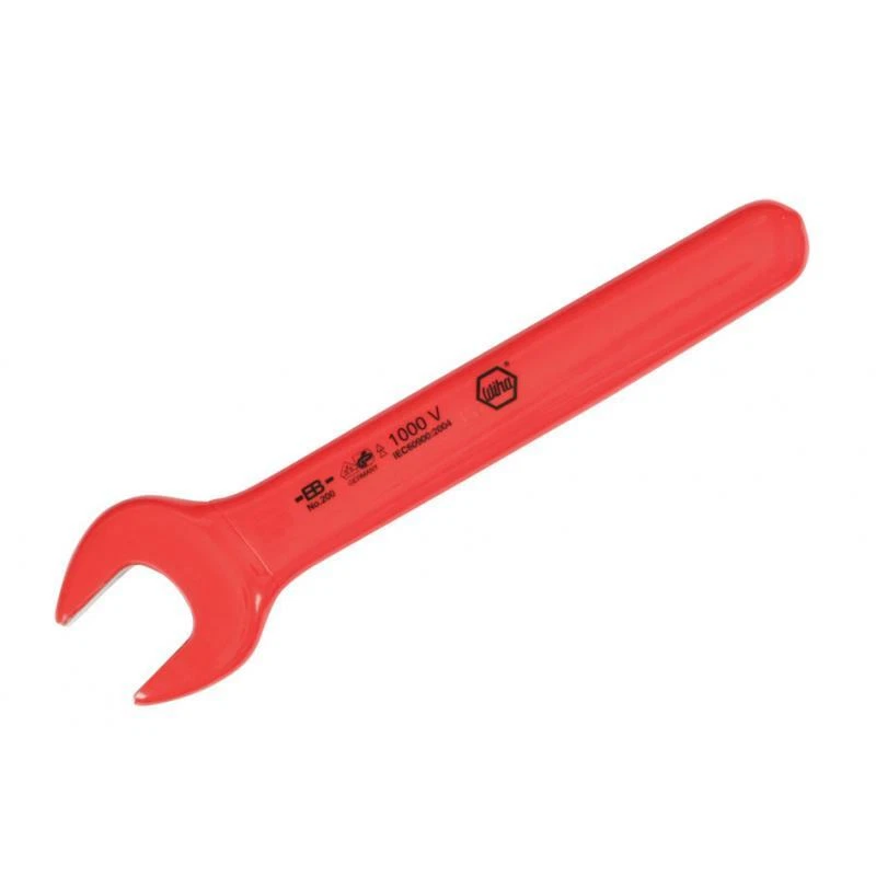Wiha Tools 20020 Llave de extremo abierto aislada, 20 mm x 190 mm, ángulo de 15° Foto 1 de 1