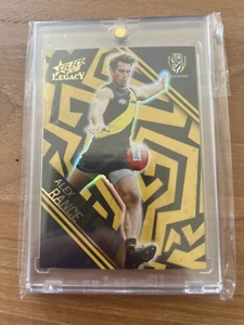 2018 AFL select Legacy holo parallel Alex Rance jumper number #018 rare - Picture 1 of 2