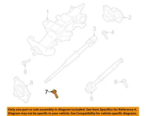 FORD OEM 08-12 Escape-Lower Shaft Lower Bolt W713065S439 - Picture 1 of 2