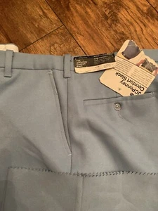 JC Penney Vintage Comfort Slack 52”x37” Blau New Old Stock - Bild 1 von 5