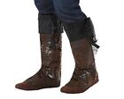 Boot Covers 61866 Brown Costume Accs NUOVO