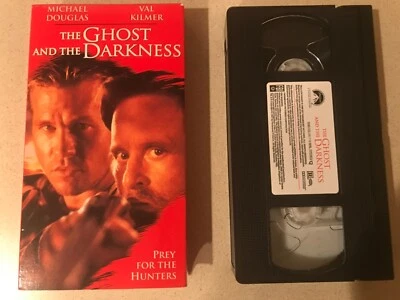 The Ghost and the Darkness (VHS, 1997) Val Kilmer, Michael Douglas Foto 1 de 3
