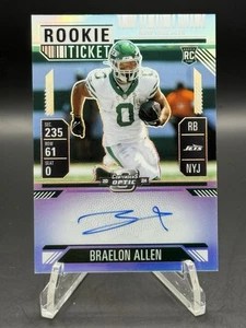 2024 Contenders Optic Braelon Allen Rookie Ticket Auto RC Silver Prizm #115 - Picture 1 of 2