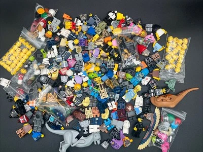 HUGE Lego Minifigure Lot & Accessories Mixed Star Wars Harry Potter Ninjago + - Image 1 of 2