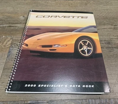 2000 Chevrolet C5 Corvette Dealership Data Book GM OEM NOS - Изображение 1 из 4