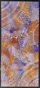 Tanya Bird Mpetyane. Highly collectable Aboriginal art. Inc,COA and Photo's - Picture 1 of 8