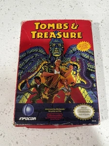 Tombs & Treasure - NES - CIB - With Map! ***READ*** - Picture 1 of 21