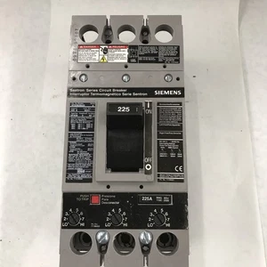 Siemens Sentron HFXD63B225 225A 3p 600V HFXD6 Circuit Breaker Used - Picture 1 of 5