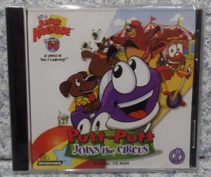 Video Game PC Putt Putt Joins the Circus Vintage 2000 #2 NEW SEALED - Picture 1 of 10