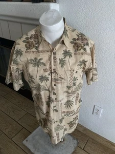 Camisa Hawaiana Campia Moda Hombre Vintage Talla M - Imagen 1 de 9
