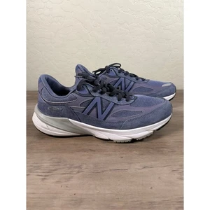 Zapatos para correr New Balance 990v6 azul blanco gamuza para hombre talla 10 usados en excelente estado - Imagen 1 de 9