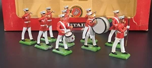 Britains 7305 - 10 Figuren - US Marine Corps Set mit Trommel Major - Bild 1 von 11