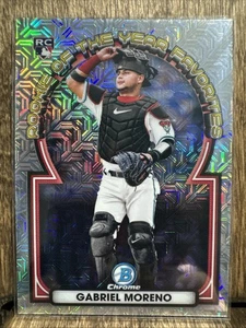 Mojo favoritos novato del año 2023 Bowman cromado Gabriel Moreno #ROYF-11 - Imagen 1 de 6