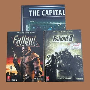 Fallout Strategy Prima Game Guide Bundle New Vegas 3 w/ 2 Maps - Picture 1 of 11