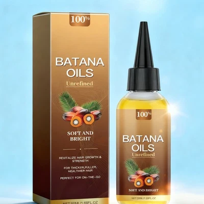 Batana Essential Oil 100% Natural for Hair Growth Nourishing soft shiny Essence - Image 1 of 4